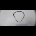 KIN Zig zag Wave HairBand For Man & Women (Black)Pack of 2