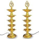 28 Led light 4 Layer Diya for worship 2
