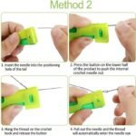 Automatic needle threader & needle thread devise 1