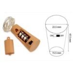Decorative led bulb cork light multicolor 3
