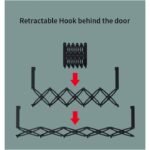 Metal door hanger adjustable heavy quality 1