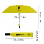 Portable Wine Shape Bottle Folding Umbrella 1