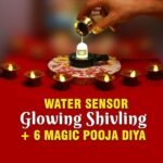 Kin Water Sensor Led Shivling for Home.