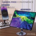 metal mobile rotate stand 5