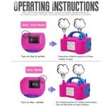 Balloon Inflator With Dual Nozzles 676