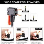 Foot Pump for Bike Car Tyre Inflator rate 349