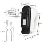 Scarlett Electric 7 Speed Hand Mixer with 4 Pieces Stainless Blender rate 499