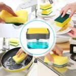 2 in 1 Soap Pump Plastic Dispenser
