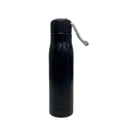 Kin Stainless Steel Leak Proof Insulated Thermosteel Water Bottle with Carry Rope. 450ml.