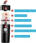 Coffee Travel Mug, Insulated Coffee Cup with