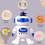 Dancing Digital Robot Toy with Colourful 3D